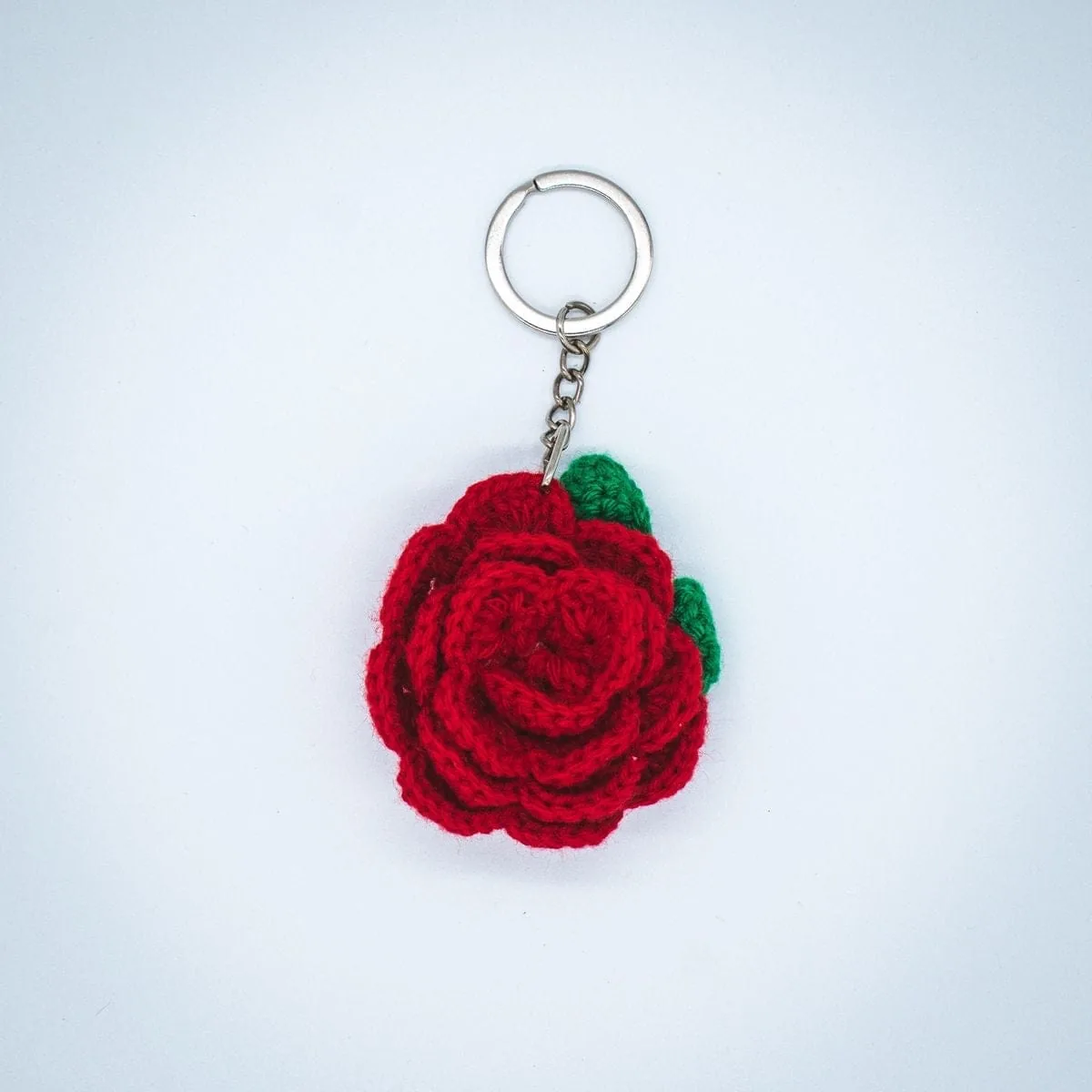 Handmade Crochet Rose Stem